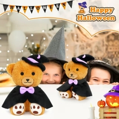 11'' Cute Stuffed Animal Cloak Teddy Bear Plush Toy with Hat