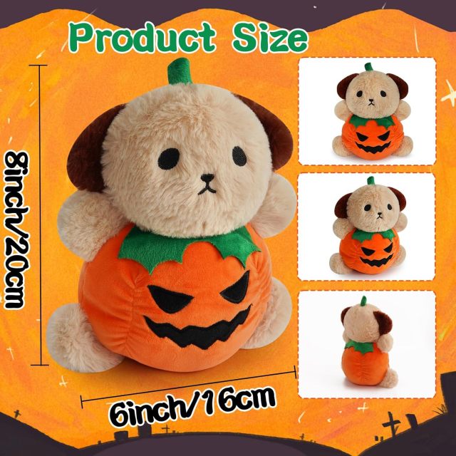 Cute Halloween Plush Stuffed Dog Doll Toys for Boys and Girls