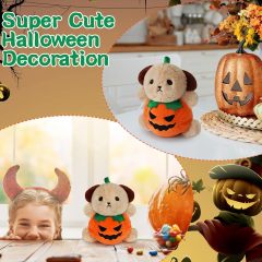 Cute Halloween Plush Stuffed Dog Doll Toys for Boys and Girls
