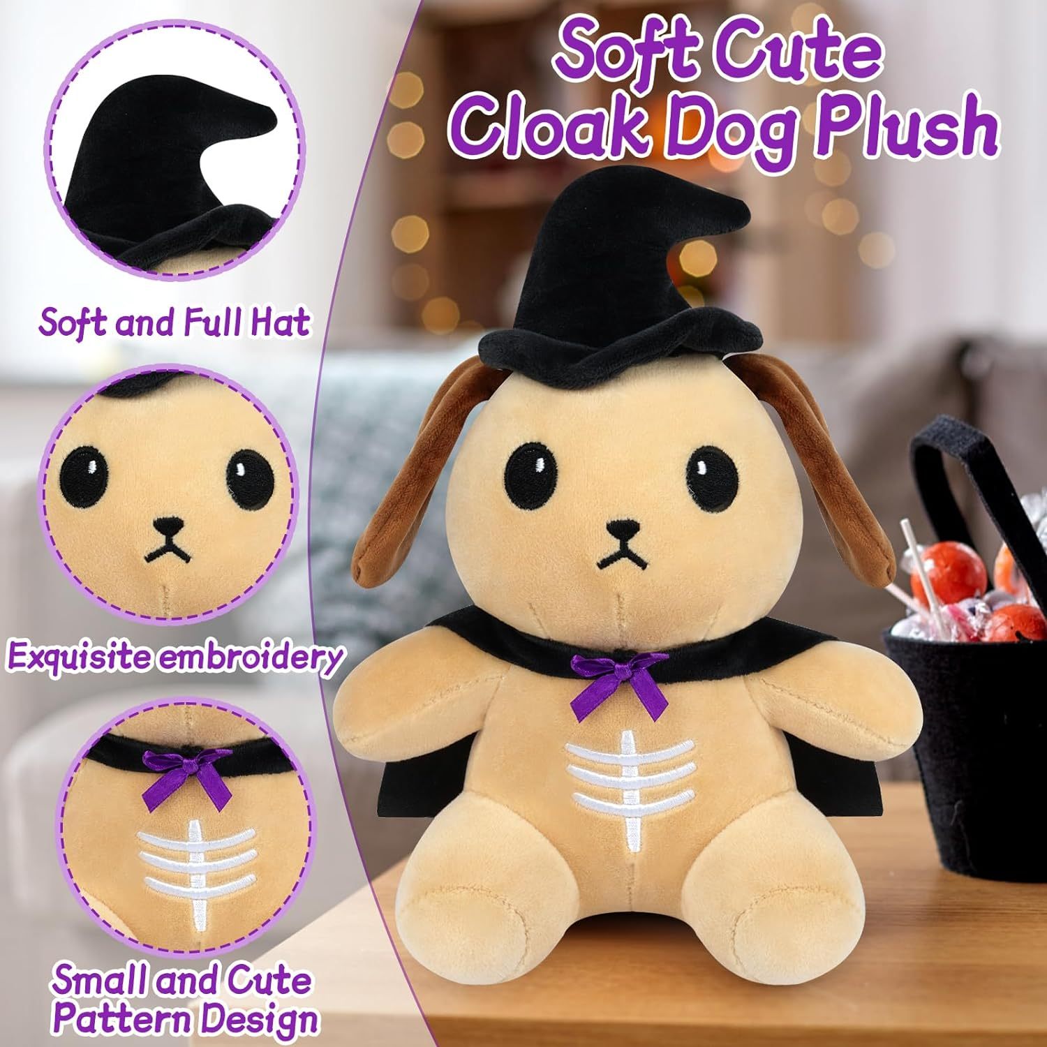 Halloween Stuffed Animals Puppy Dog Plush for Boys and Girls