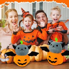 9in Halloween Stuffed Animals Bat Pumpkin Plush Gift