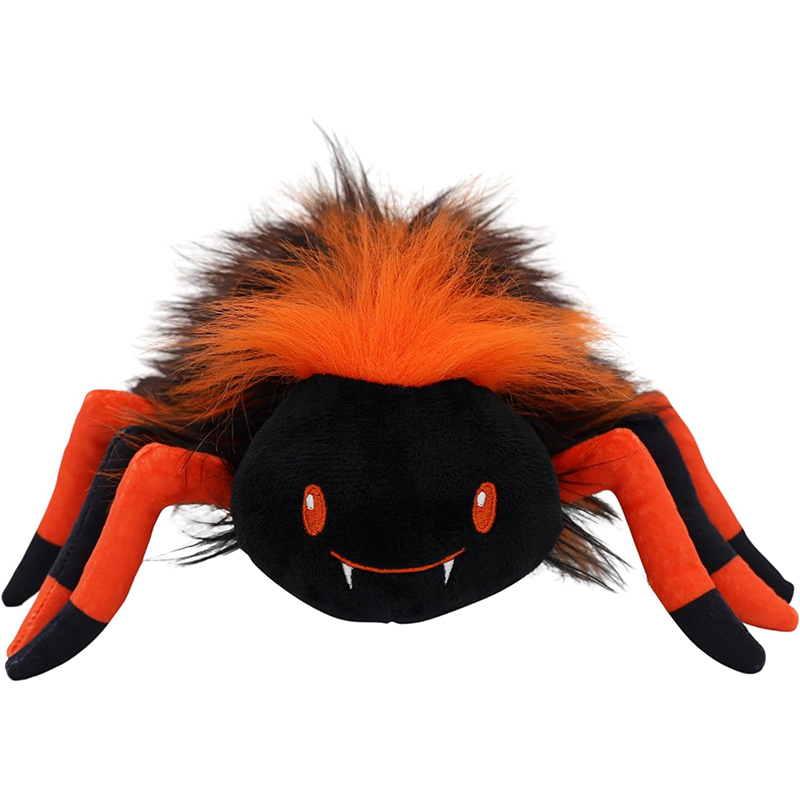 8” Spider Plush Toy Stuffed Animal Halloween Decor