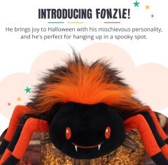 8” Spider Plush Toy Stuffed Animal Halloween Decor