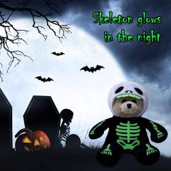 Teddy Bear Plush Spider Stuffed SkeletonToy with Flippable Hats Gifts