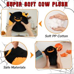 Kawaii Stuffed Cow Toy Plush Doll for Kids Girls Boys Decorations