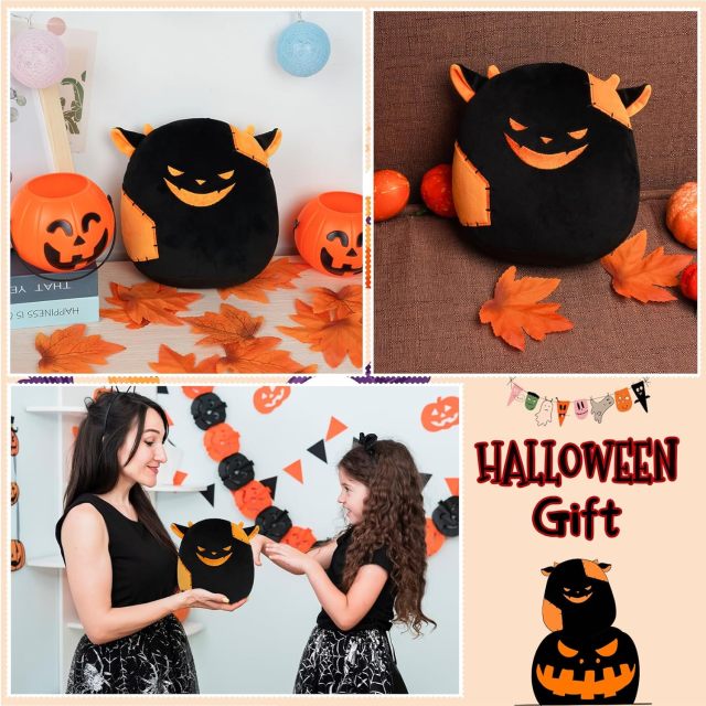 Kawaii Stuffed Cow Toy Plush Doll for Kids Girls Boys Decorations