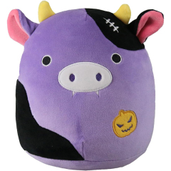 8'' Purple Cow Animal Soft Stuffed Plush Toy for Girlfriend Kids Gift Birthday
