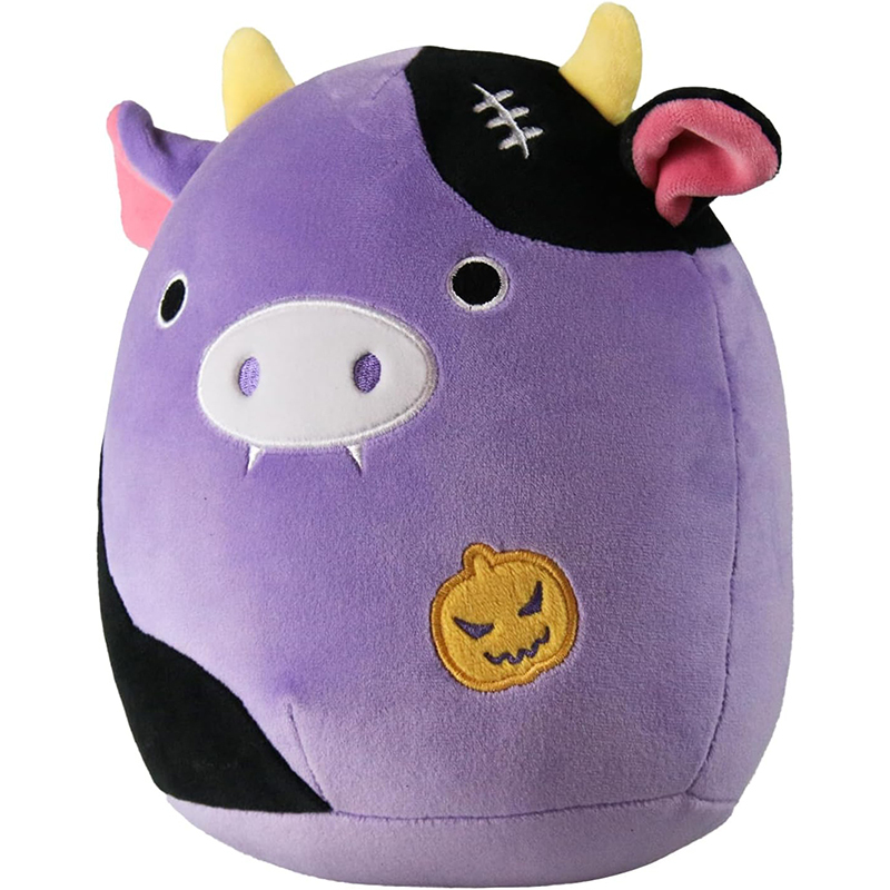 8'' Purple Cow Animal Soft Stuffed Plush Toy for Girlfriend Kids Gift Birthday