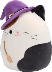 10"  Cat with Witch Hat Cute and Soft Kitty Stuffed Animal Toy