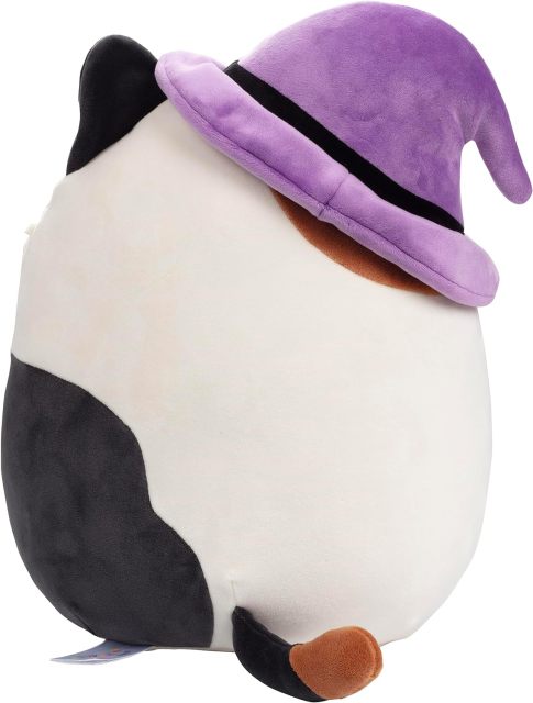 10"  Cat with Witch Hat Cute and Soft Kitty Stuffed Animal Toy