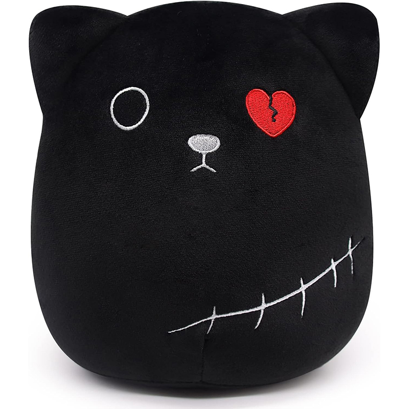 8 inch Halloween stuffed Animals Plush Cat Toys for kids