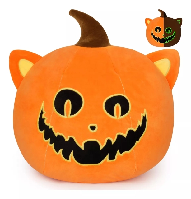 Cute Fluorescent Stuffed Super Soft Pumpkin  Plush Toy
