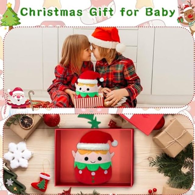8in Elf Plush Doll Christmas Stuffed Animals Elf Plush Toy