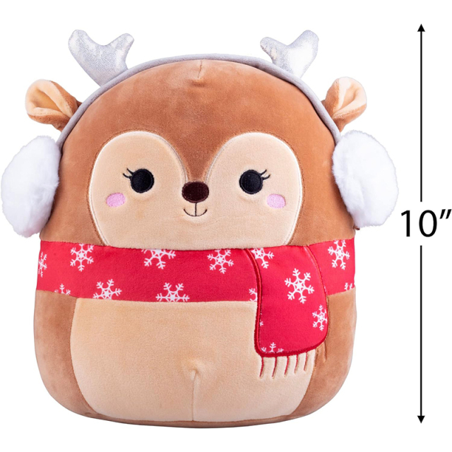 10" Christmas The Fawn Winter Plush Reindeer Stuffed Animal Toy Gift