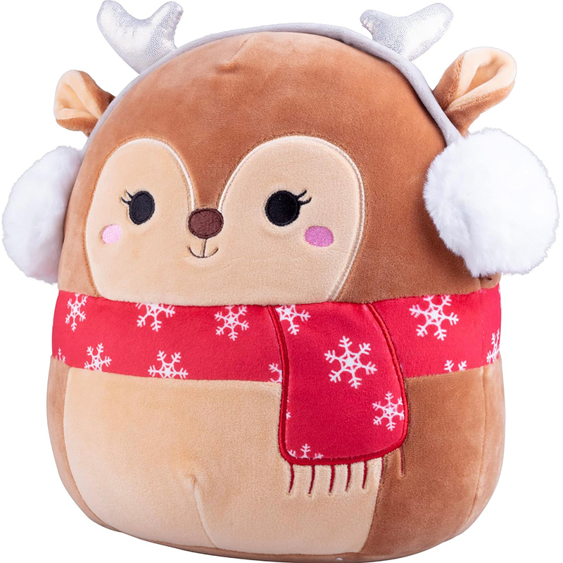 10" Christmas The Fawn Winter Plush Reindeer Stuffed Animal Toy Gift