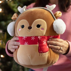 10" Christmas The Fawn Winter Plush Reindeer Stuffed Animal Toy Gift