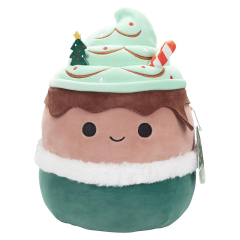 10" Peppermint Latte Plush Collectible Soft Squishy Holiday Stuffed Animal Toy
