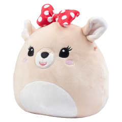 12" Reindeer Red Nosed Reindeer Plush Soft Christmas Plush Animal