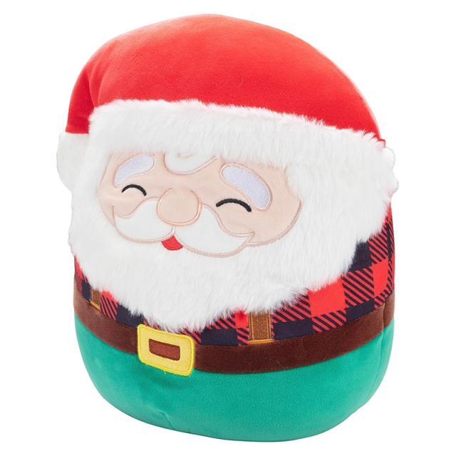 10" Santa Claus Christmas Plush Collectible Soft Squishy Holiday Stuffed Animal Toy