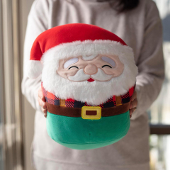 10" Santa Claus Christmas Plush Collectible Soft Squishy Holiday Stuffed Animal Toy