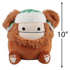 10"  Bigfoot with Hat Plush Collectible Soft Squishy Stuffed Animal Toy