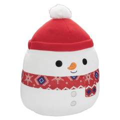 10" Snowman Winter Plush Collectible Soft Squishy Stuffed Animal Toy