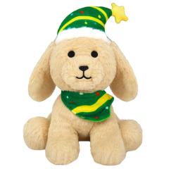 Christmas Stuffed Animal Cute Plush Dog Puppy Doll for Kids Boys Girls