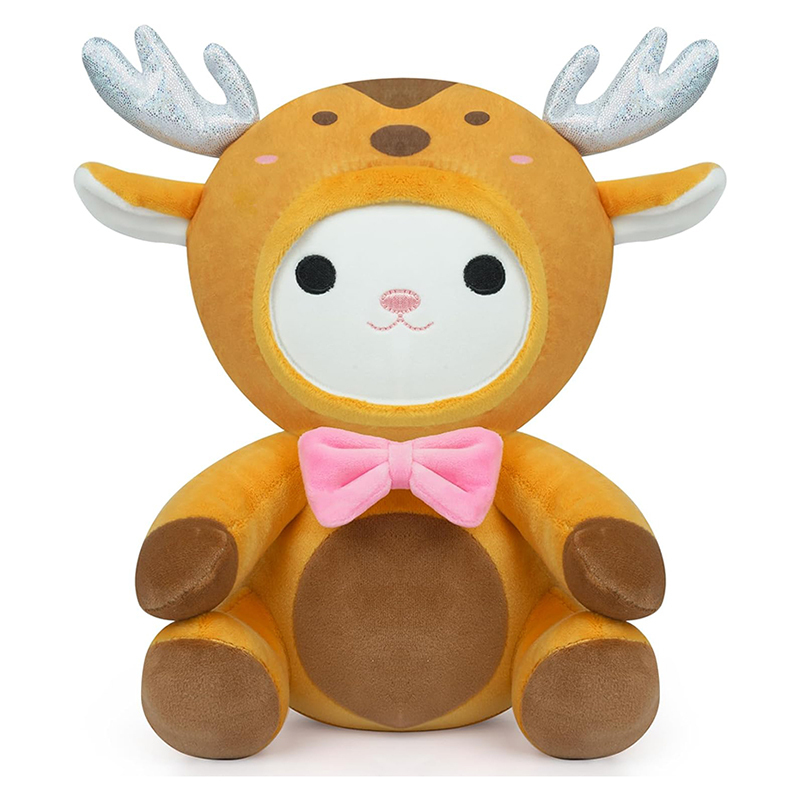 9in Christmas Cat Plush Xmas Cat Stuffed Animals Doll Toys