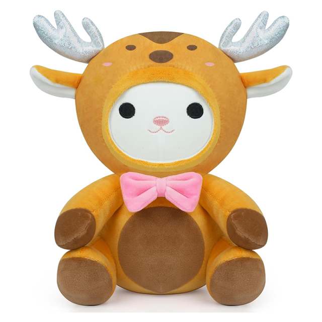 9in Christmas Cat Plush Xmas Cat Stuffed Animals Doll Toys