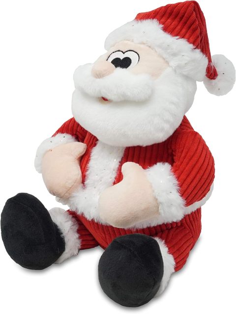 Animated Musical Ticklish Santa Claus Stuffed Plush Toy