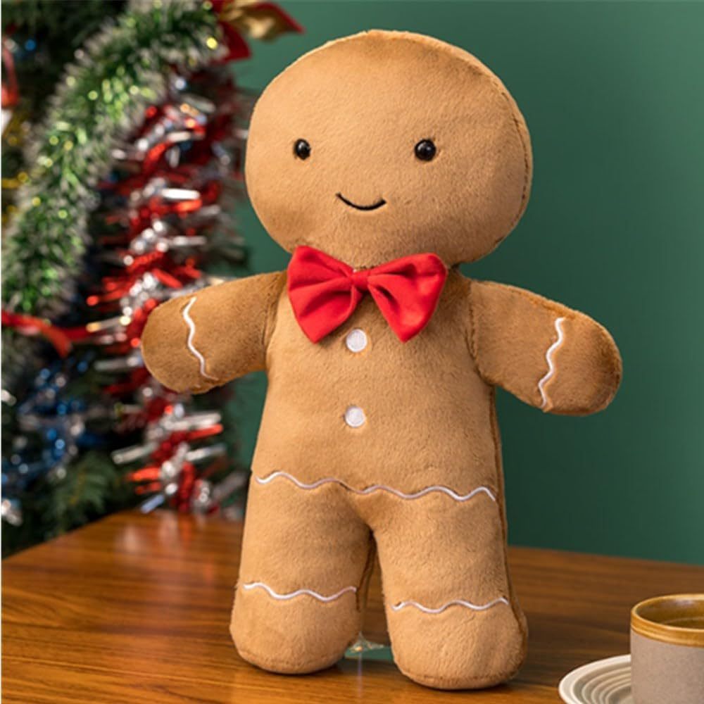 40cm Gingerbread Man Plush Toys Christmas Pillow Plush