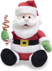 Funny Animated Xmas Gift Holiday Musical Santa Claus Christmas Plush Toy