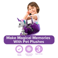 Plush Pet Set with Purse Unicorn Toys Stuffed Animal