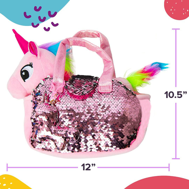 3 Piece Plush Unicorn Playset Cute Unicorn Stuffed Animals