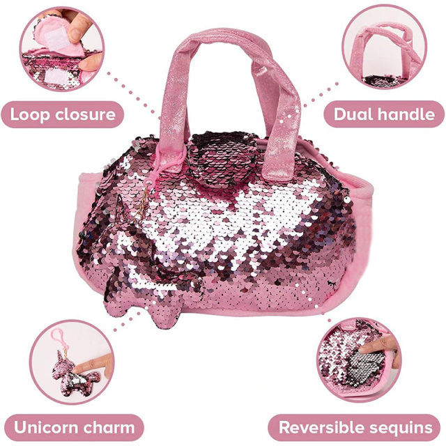 3 Piece Plush Unicorn Playset Cute Unicorn Stuffed Animals