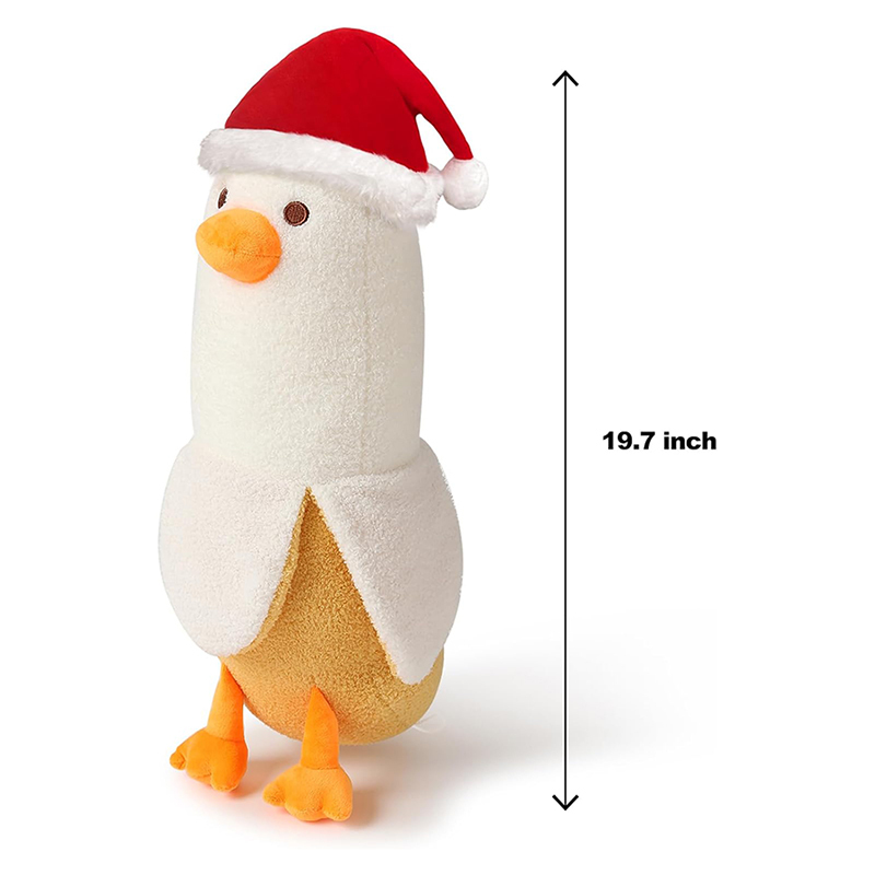 Banana Duck Plush Pillow Cute Plushie Christmas Stuffed Animal Toys
