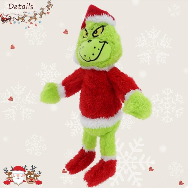 Christmas Green Monster Plush Toys Delightful Gift (Grinch)
