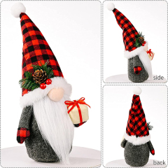 Handmade Christmas Gnomes Elf Decoration Ornaments Plush Gifts