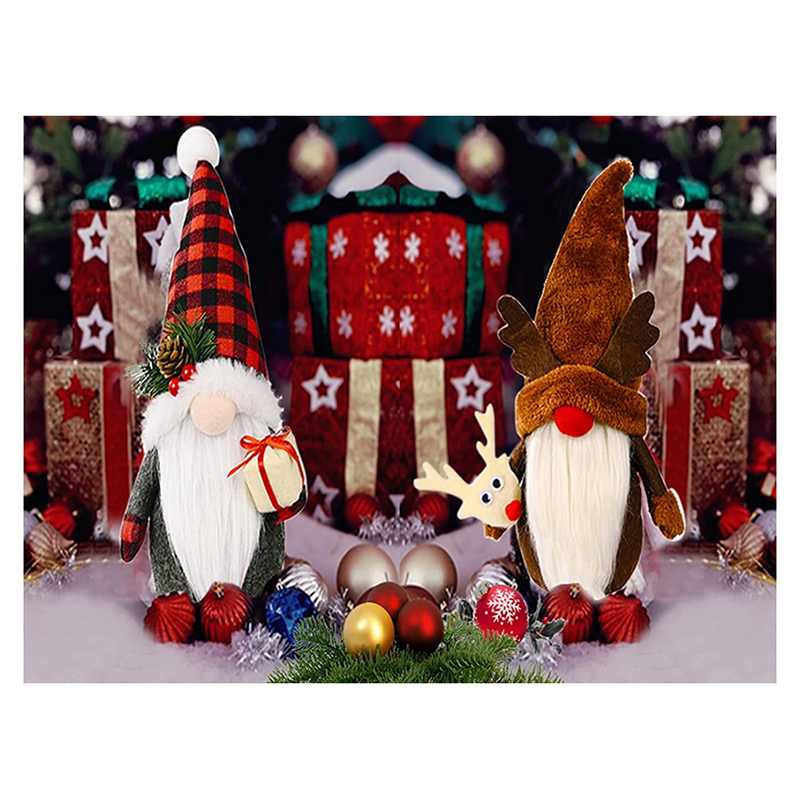 Handmade Christmas Gnomes Elf Decoration Ornaments Plush Gifts