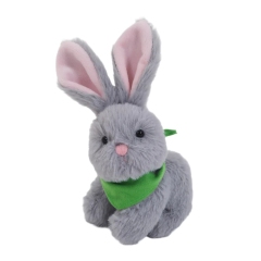 6" Easter Bunny with Personalized Bandana