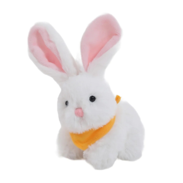 6" Easter Bunny with Personalized Bandana