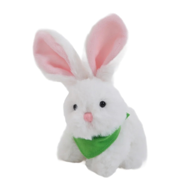 6" Easter Bunny with Personalized Bandana