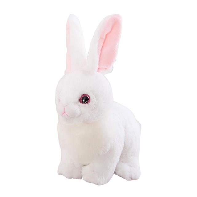 Plush Rabbit Easter Holiday Bunny With Long Ears For Toddlers Easter Gift 32cm