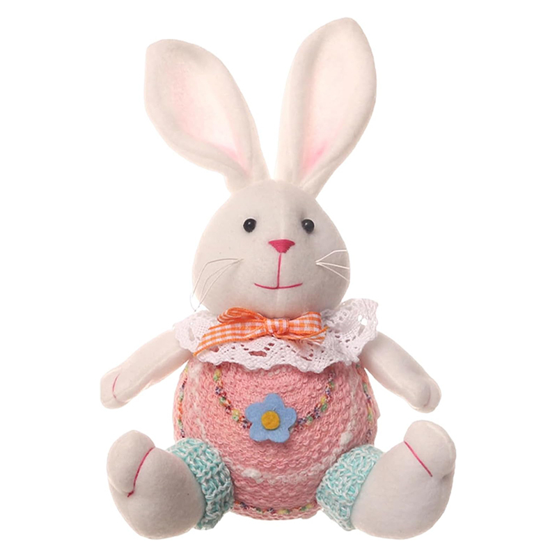 2 Pack of Easter Gnome Bunny Easter Decorations Handmade Plush Doll