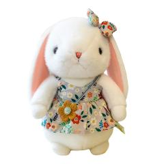 Rabbit Stuffed Animal Plush Easter Rabbit For Birthday Present Kids