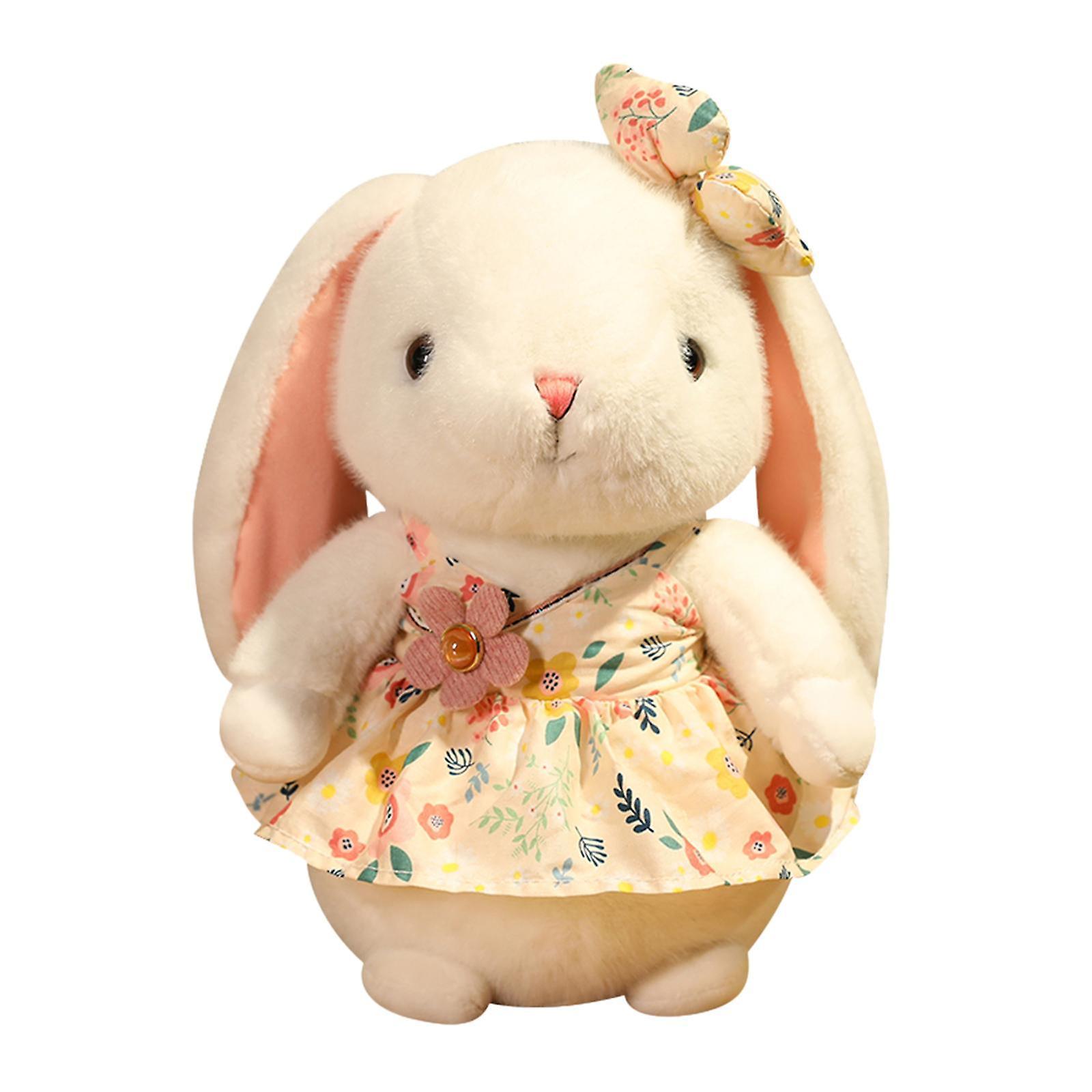Rabbit Stuffed Animal Plush Easter Rabbit For Birthday Present Kids