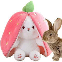Hide And Seek Bunny Plush Toy Rabbit Stuffed Animal Doll