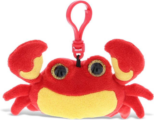 Crab Plush Big Eyes Keychain Stuffed Animal