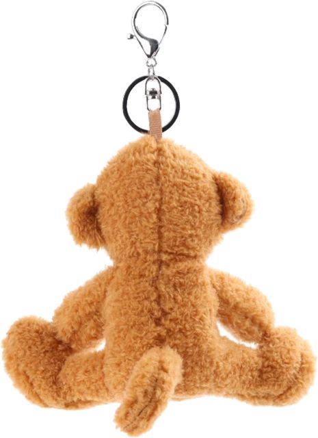 Monkey Stuffed Animal Soft Keychain for Kids Bag, Purse, Backpack