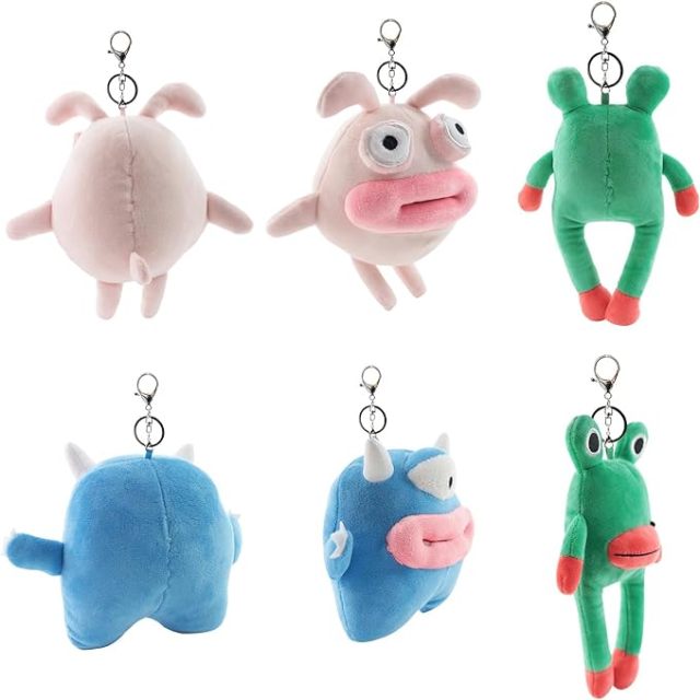 Big Mouth Plush Keychain Plush Pendant